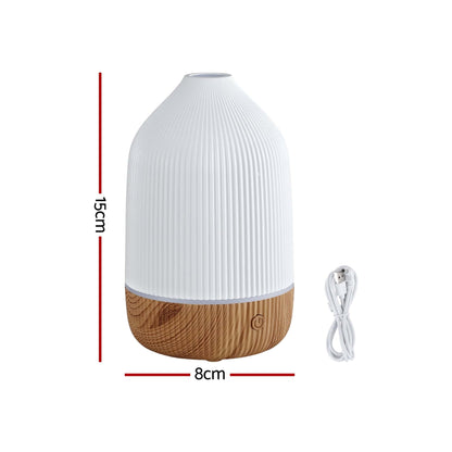 Best Ultrasonic Aroma Diffuser Aromatherapy 100ml LED Lights | Buy Online at Furniture Things Australia