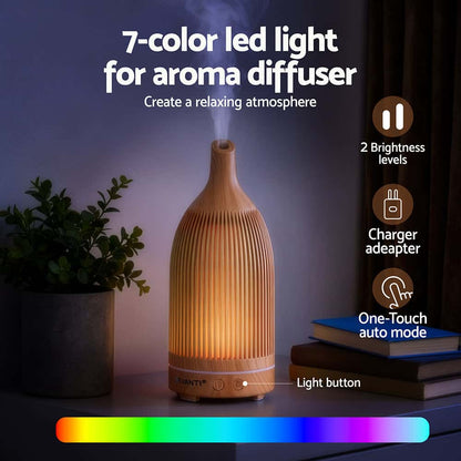Best Ultrasonic Aroma Diffuser Aromatherapy 200ml LED Light | Buy Online at Furniture Things Australia