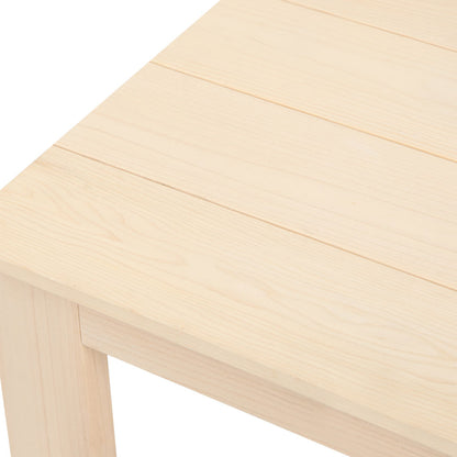Coffee Side Table Wooden Desk Outdoor Furniture Camping Garden Natural