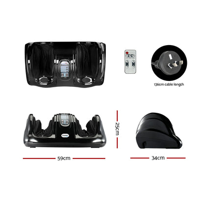 Foot Massager Shiatsu Massagers (Black)