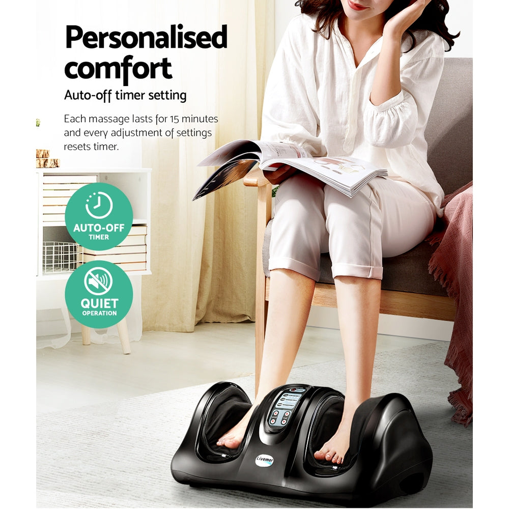 Foot Massager Shiatsu Massagers (Black)