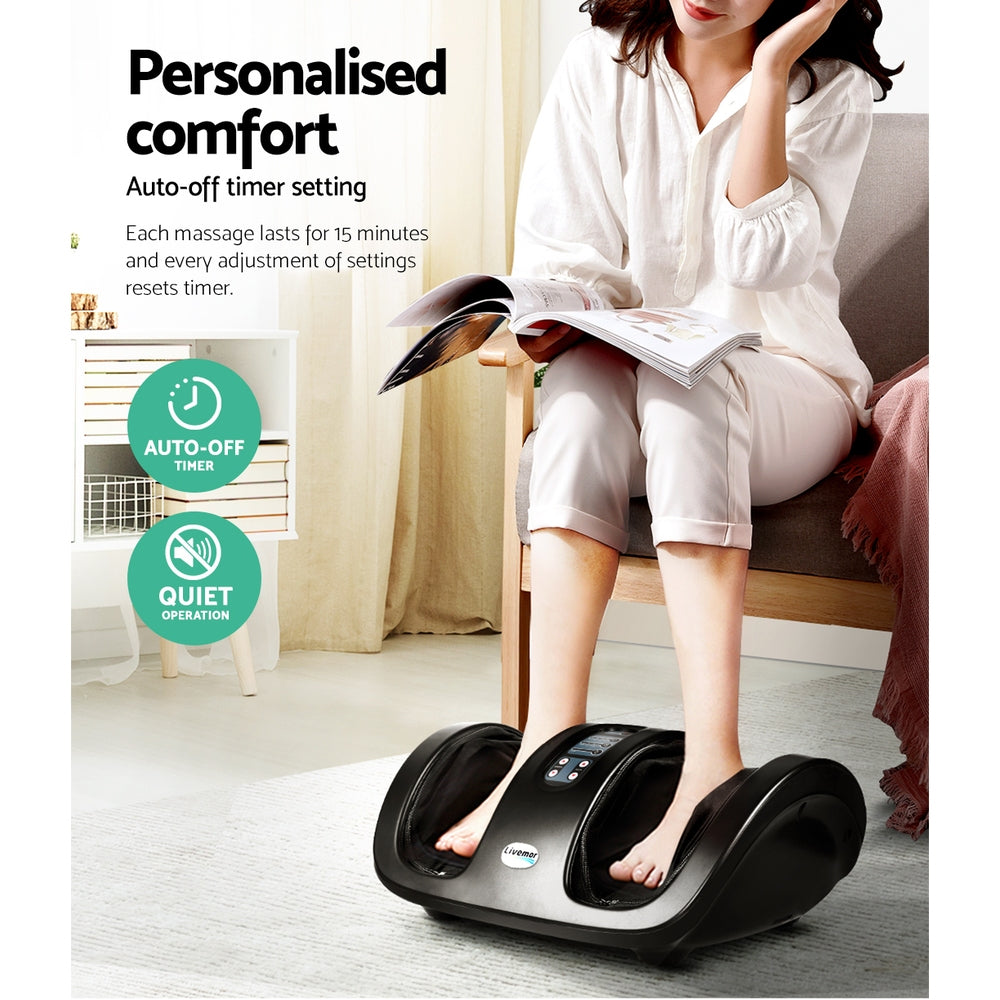 Foot Massager Shiatsu Massagers (Black)