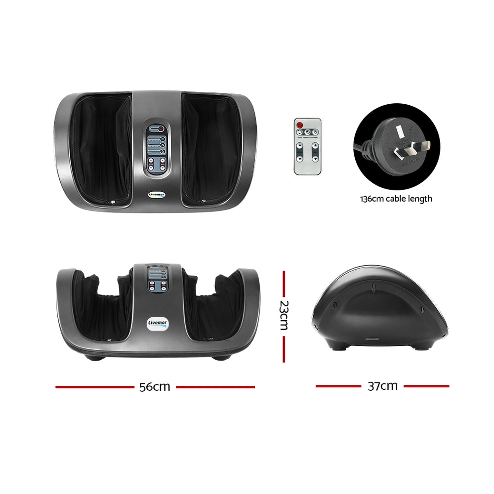 Foot Massager Shiatsu Massagers (Grey)