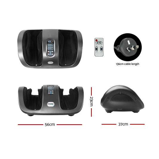 Foot Massager Shiatsu Massagers (Grey)