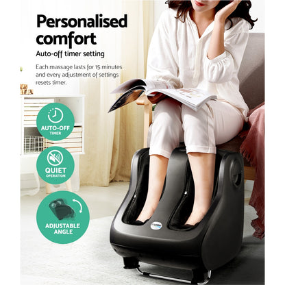 Foot Massager Shiatsu Massagers (Black)