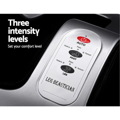 Foot Massager Shiatsu Massagers (Silver)