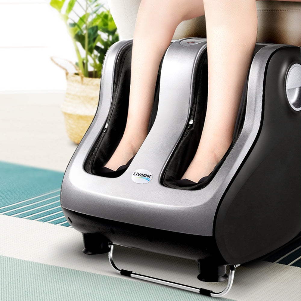 Foot Massager Shiatsu Massagers (Silver)