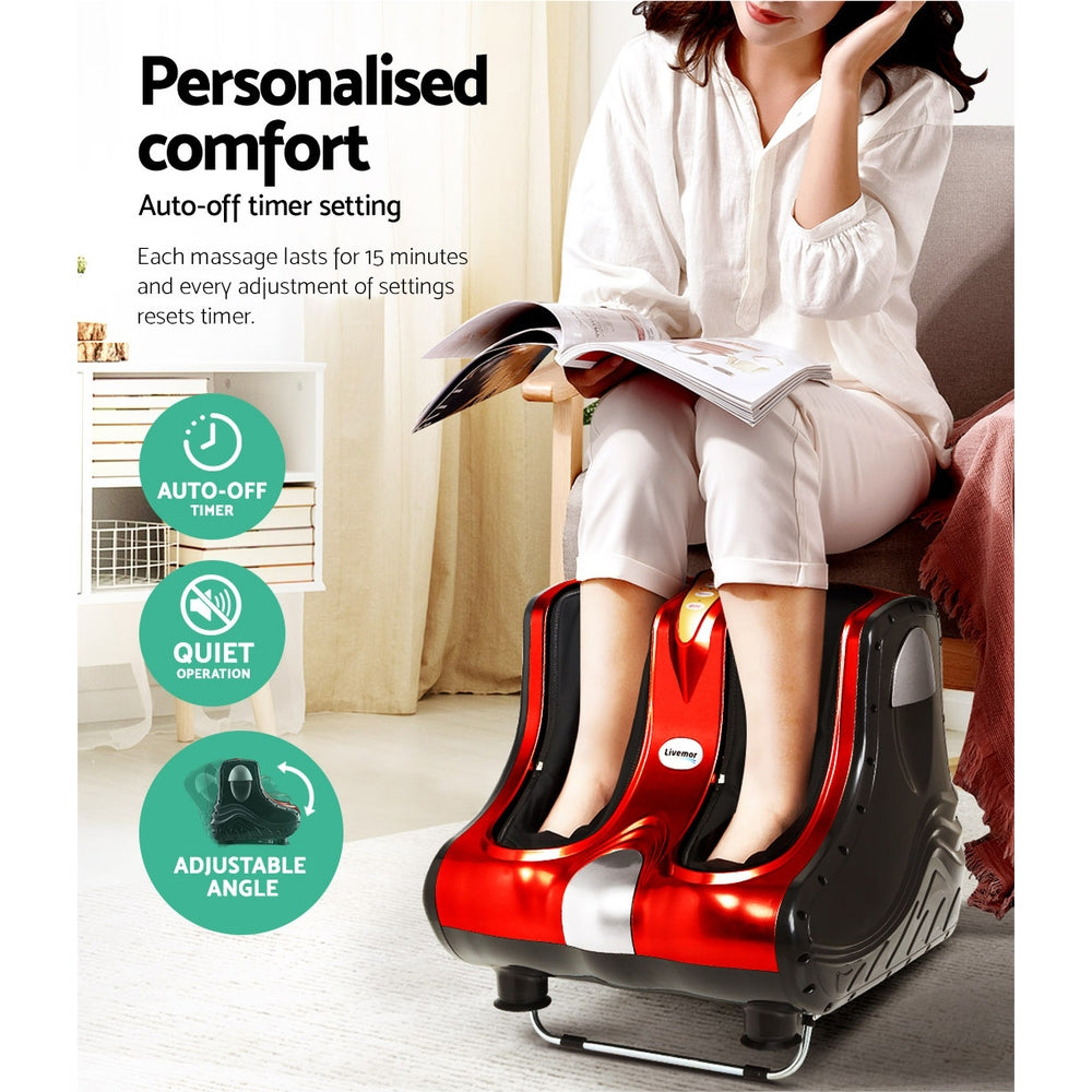 Foot Massager Massagers (Red)