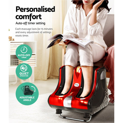 Foot Massager Massagers (Red)