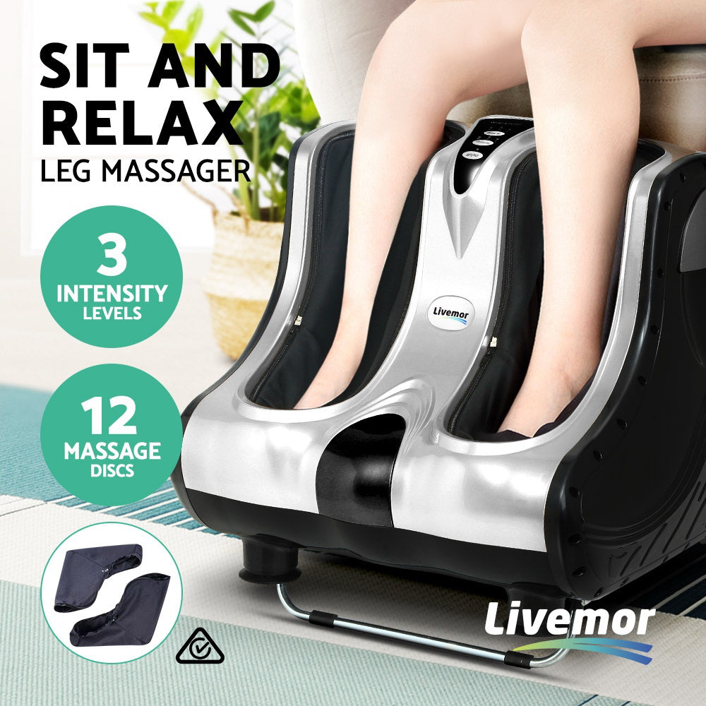 Foot Massager Massagers (Silver)