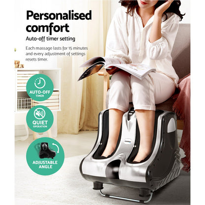 Foot Massager Massagers (Silver)