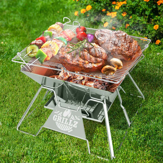 Best Fire Pit BBQ Grill with Carry Bag Portable | Buy Online at Furniture Things Australia