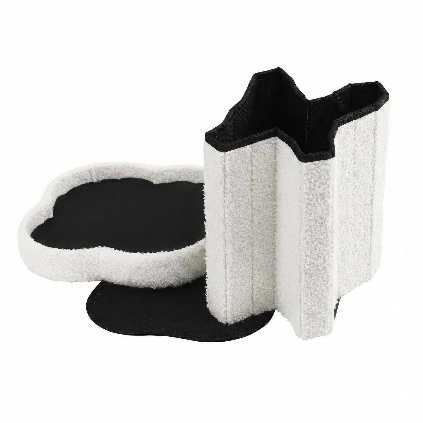 Best Storage Ottoman Foot Stool Foldable White | Buy Online at Furniture Things Australia