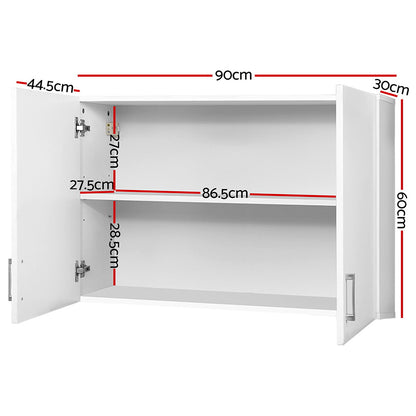 Bathroom Storage Cabinets 900mm Wall Mounted Medicine Cabinet Cupboard