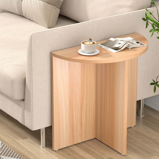 Best Coffee Table Semi-circle 48CM Pine Elva | Buy Online at Furniture Things Australia