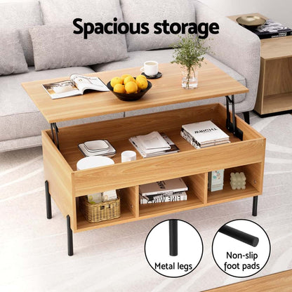 Best Coffee Table Lift-top Oak | Buy Online at Furniture Things Australia