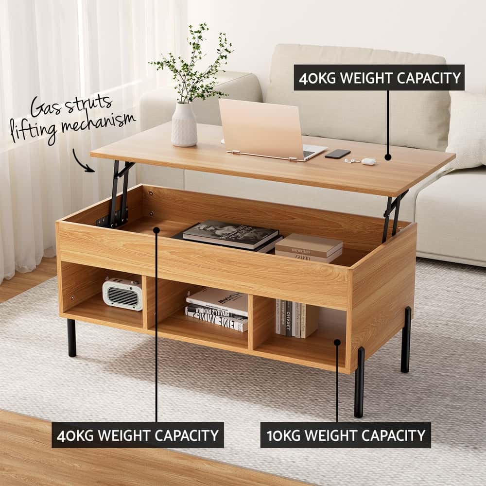 Best Coffee Table Lift-top Oak | Buy Online at Furniture Things Australia
