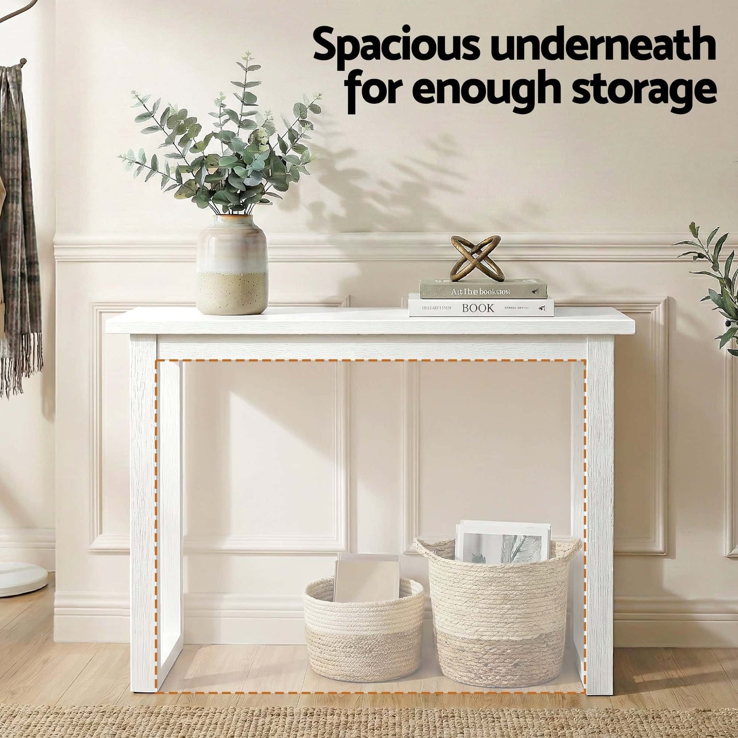 Best Console Table 110CM White | Buy Online at Furniture Things Australia