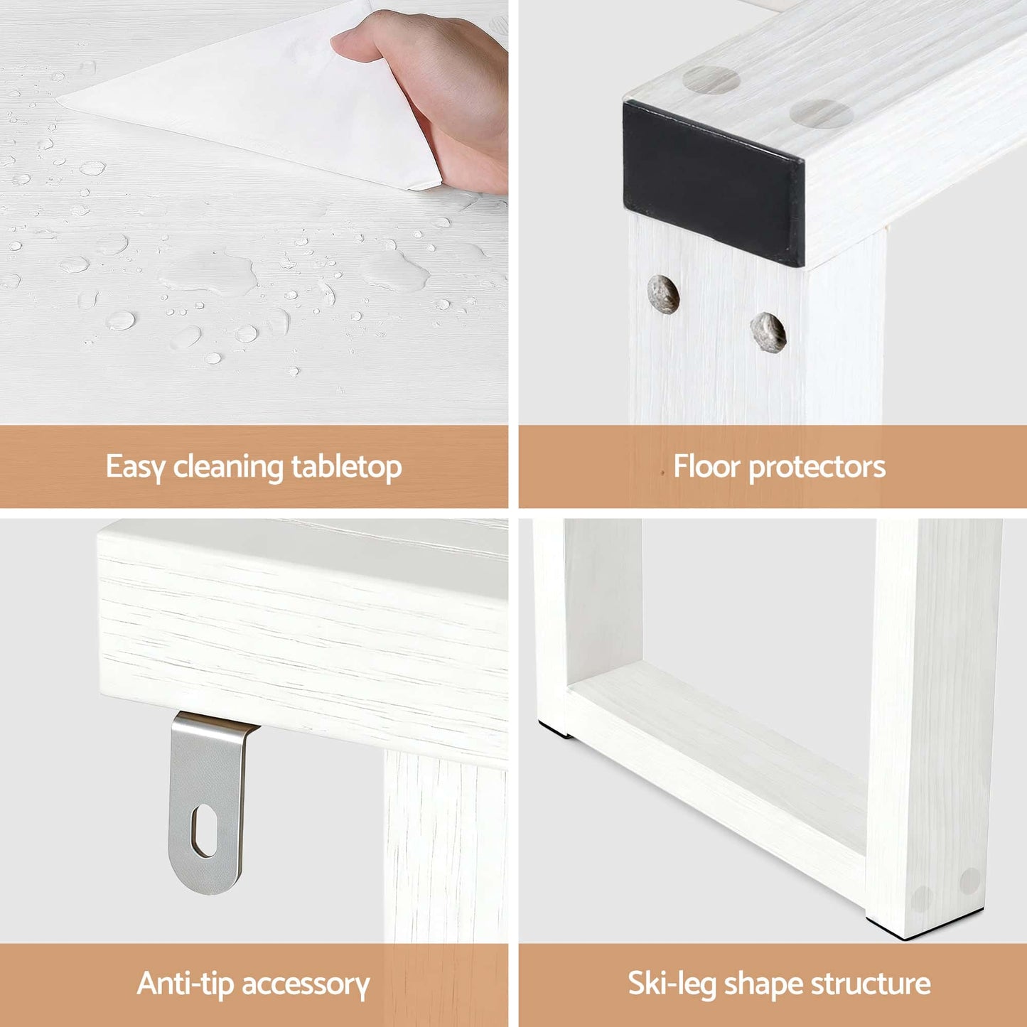 Best Console Table 110CM White | Buy Online at Furniture Things Australia