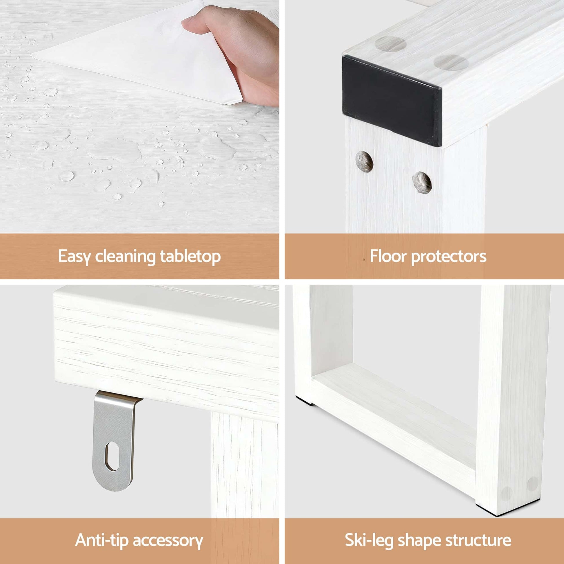 Best Console Table 110CM White | Buy Online at Furniture Things Australia