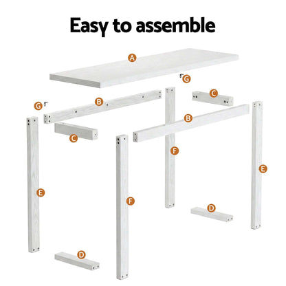 Best Console Table 110CM White | Buy Online at Furniture Things Australia