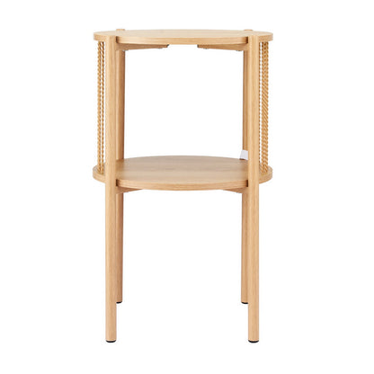 Coffee Table 2-Tier Round Wood