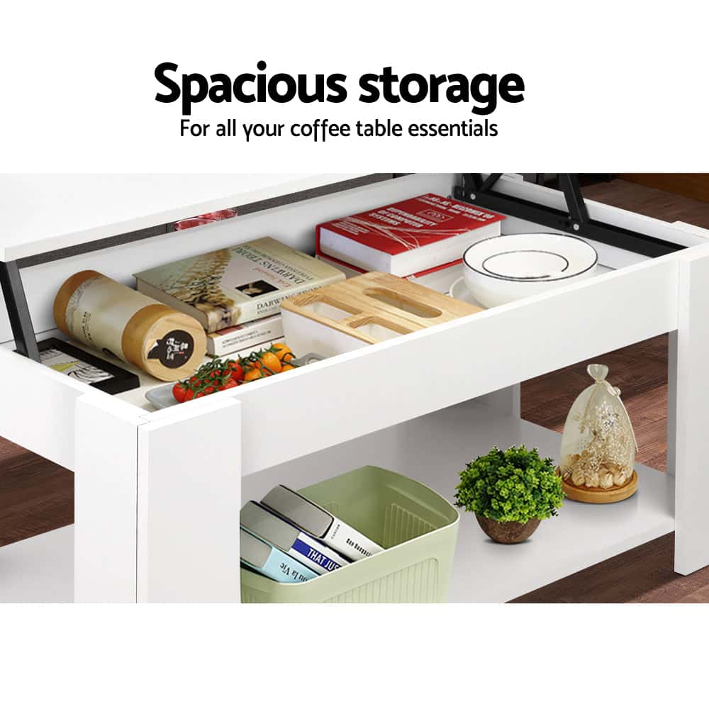 Best Coffee Table Lift-top Coffee Table White | Buy Online at Furniture Things Australia