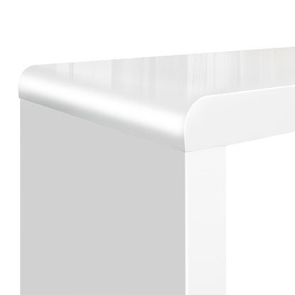 Nesting Coffee Table Set of 3 Glossy White