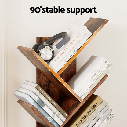 Best Tree Bookshelf 9 Tiers Walnut | Buy Online at Furniture Things Australia