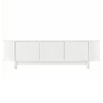 TV Unit Entertainment Unit Storage Cabinet 160cm White