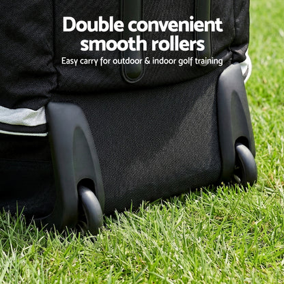 Everfit Golf Travel Bags for Airlines with Wheels Golf Clubs Hard Case Foldable