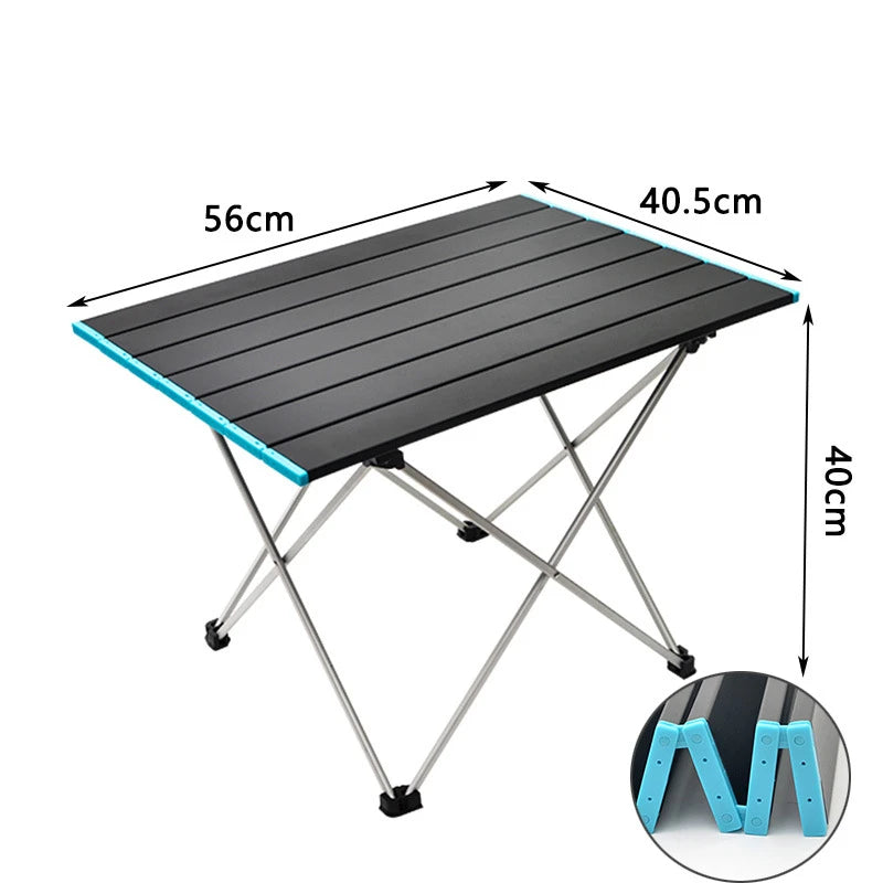 Camping Table Folding Aluminum Portable Outdoor Picnic Desk