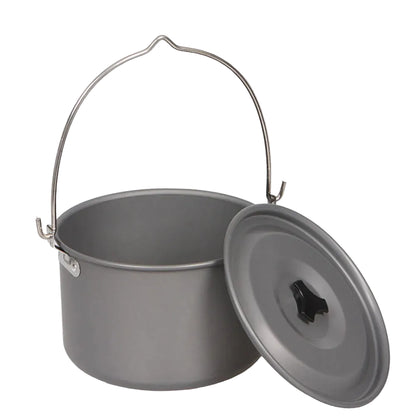 Camping Aluminium Hanging Pot 4.2L