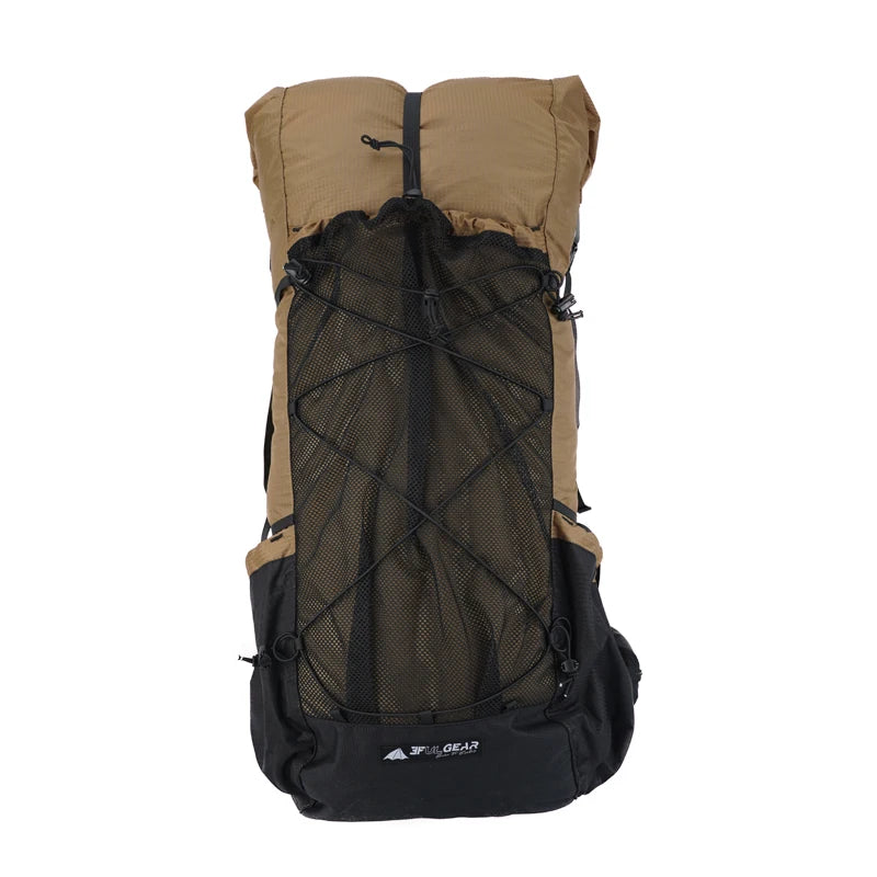 Hiking Backpack with Lightweight Nylon Khaki