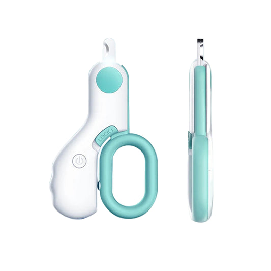 Pet Nail Clipper LED Light Grooming Scissors