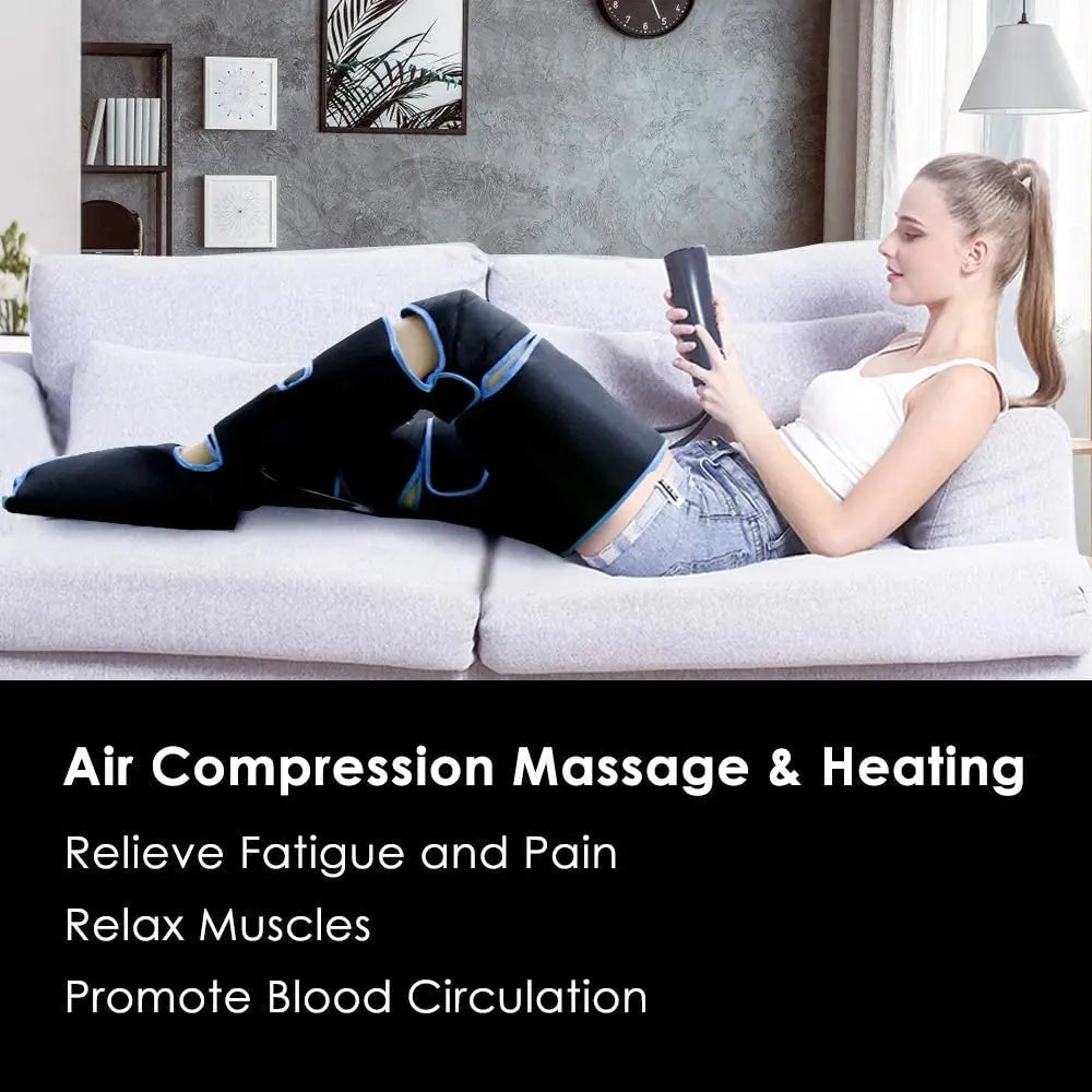 Leg Massager with Air Pressure Foot Calf Circulation Device