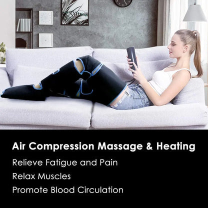 Leg Massager with Air Pressure Foot Calf Circulation Device