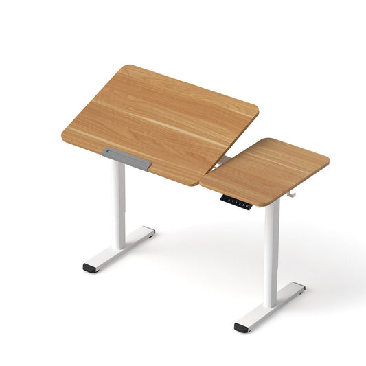 Electric Standing Desk Height Adjustable Sit Stand Desk Tilting Top