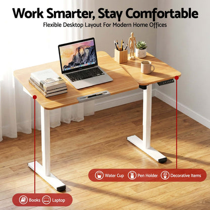 Best Electric Standing Desk Height Adjustable Sit Stand Desk Tilting Top | Buy Online at Furniture Things Australia