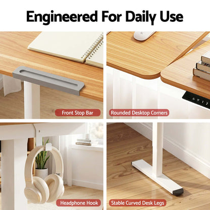 Best Electric Standing Desk Height Adjustable Sit Stand Desk Tilting Top | Buy Online at Furniture Things Australia