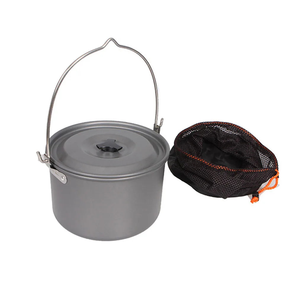 Camping Aluminium Hanging Pot 4.2L