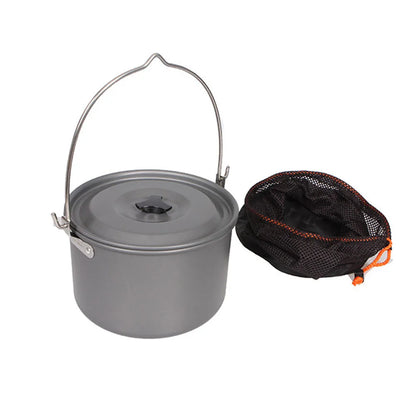 Camping Aluminium Hanging Pot 4.2L