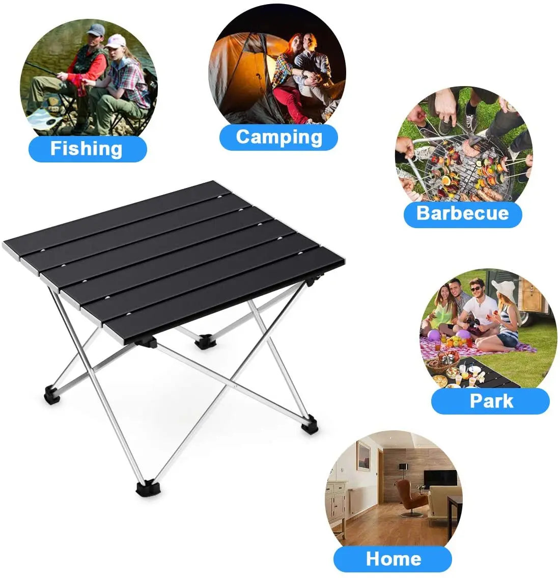 Camping Table Folding Aluminum Portable Outdoor Picnic Desk