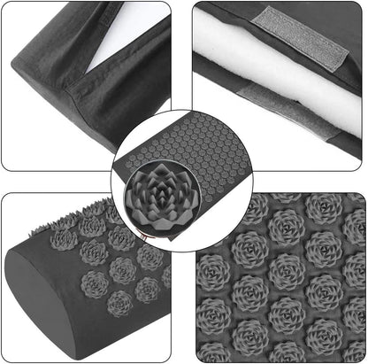 Acupressure Mat Lotus Spike Cushion Set