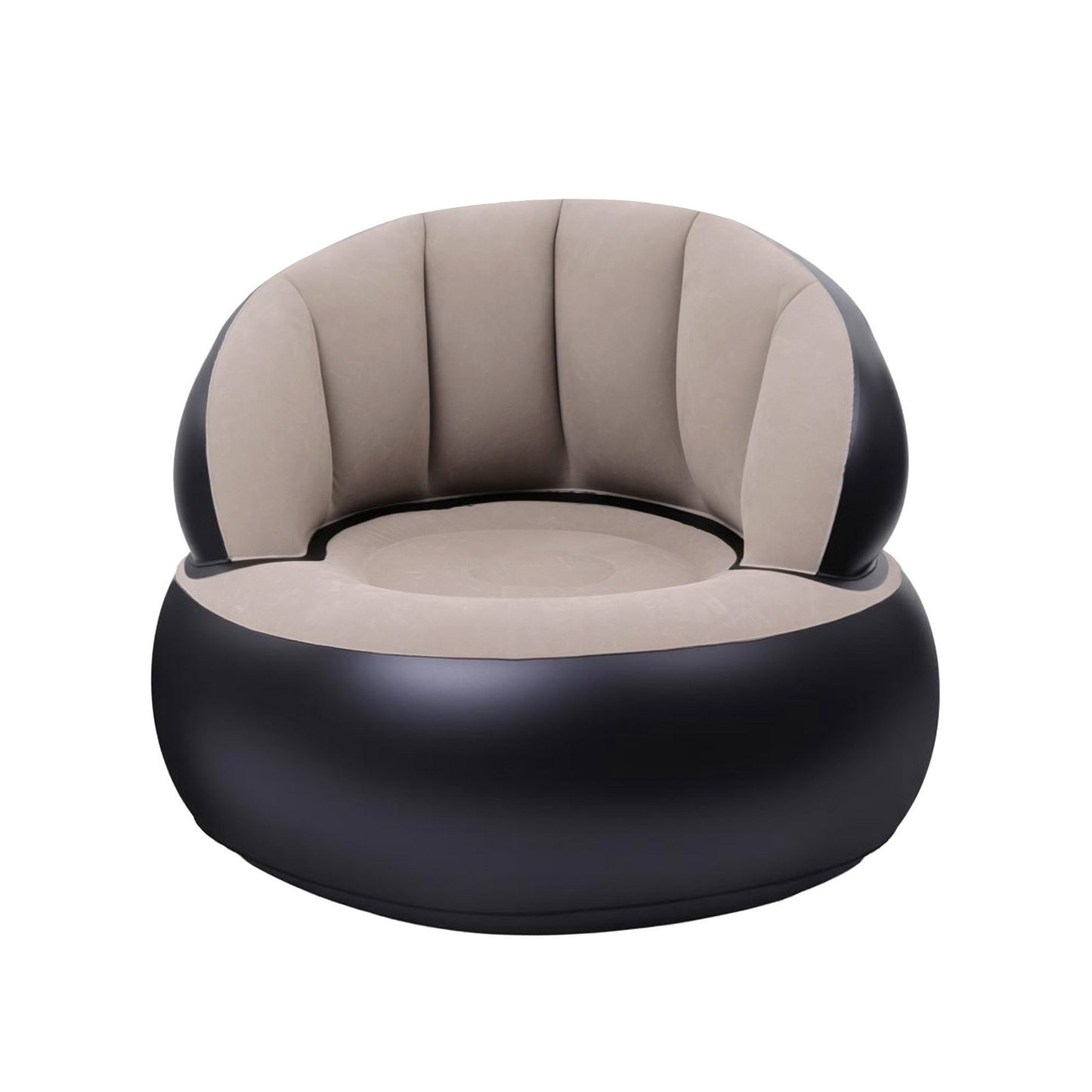Inflatable Chair Blow Up Folding Air Chairs Sofa for Camping with Pump
