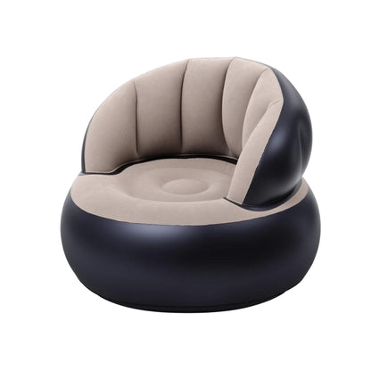 Inflatable Chair Blow Up Folding Air Chairs Sofa for Camping with Pump
