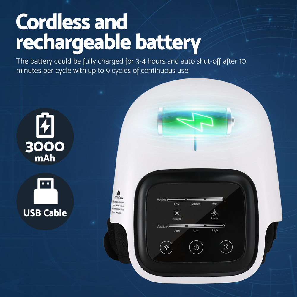 Knee Massager with Vibration Infrared Heating Therapy Machine
