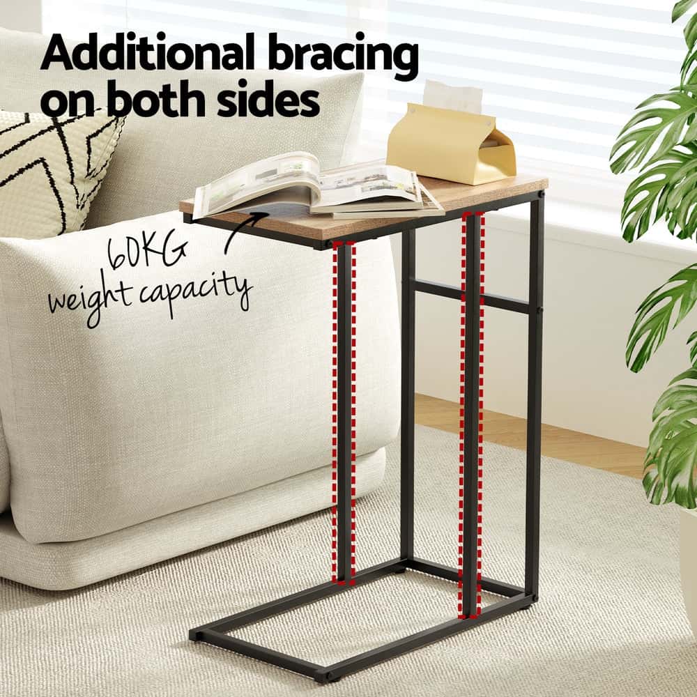Best Coffee Table Side Table Walnut Anika | Buy Online at Furniture Things Australia