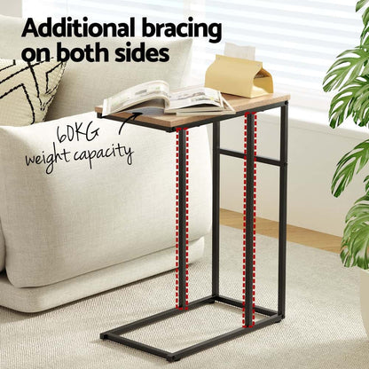 Best Coffee Table Side Table Walnut Anika | Buy Online at Furniture Things Australia