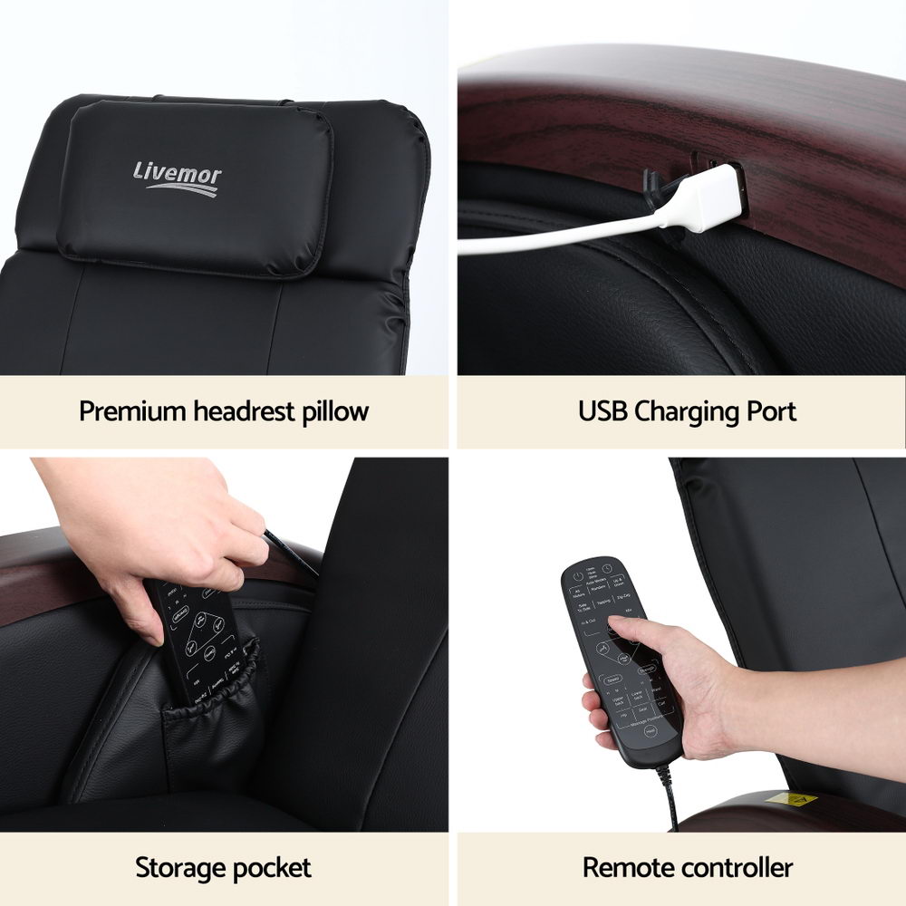 Massage Chair Electric Recliner Home Massager ARIA
